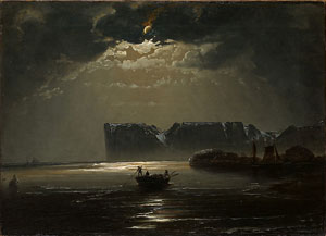 Peder Balke's North Cape by Moonlight (Private collection, Oslo, 1848)