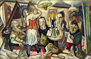 Max Beckmann's Family Picture (Museum of Modern Art, 1920)