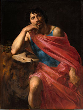 Valentin de Boulogne's Samson (Cleveland Museum of Art, 1631)