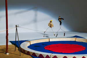Alexander Calder's Circus, Tightrope Artists (Whitney Museum, 1926–1931)