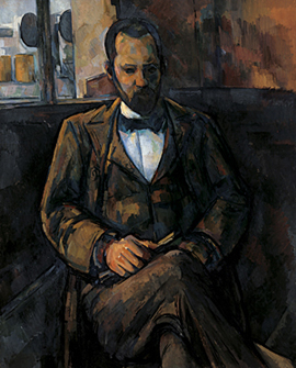 Paul Cezanne's Ambroise Vollard (Petit Palais, Musée des Beaux-Arts de la Ville de Paris, 1899)