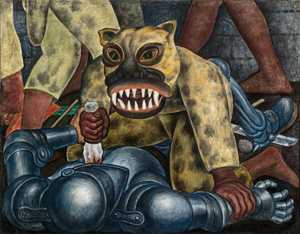 Diego Rivera's Indian Warrior (courtesy of Rivera/Kahlo Trust, Smith College of Art, 1931)