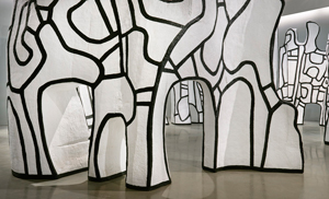Jean Dubuffet's Le Cirque (photo by Kyle Knodell/ARS/ADAGP, Pace, 1970/2020)