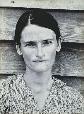 Walker Evans's Alabama Tenant Farmer's Wife (University of Texas, Austin, 1936)