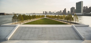 Louis I. Kahn's FDR Four Freedoms Park (Paul Warchol for AP Photo/FDR Four Freedoms Park LLC, 2012)