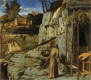 Giovanni Bellini's St. Francis in the Desert (Frick Collection, c. 1478)