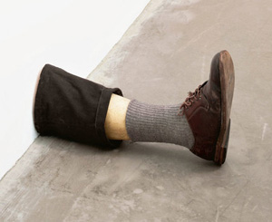 Robert Gober's Untitled Leg (Museum of Modern Art, 1989–1990)