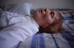 Nan Goldin's My Mother Laying on Her Bed, Salem (Matthew Marks, 2005)