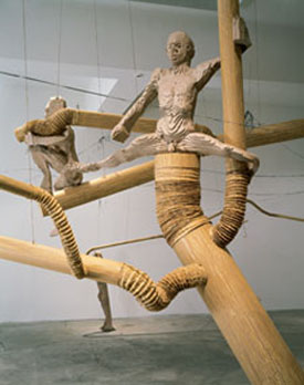 Tim Hawkinson's Pentecost (Andrea Nasher Collection, 1999)