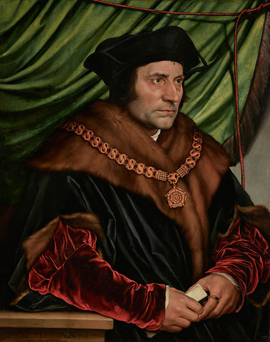 Hans Holbein the Younger's Sir Thomas More (Frick Collection, 1527)