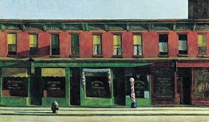 Edward Hopper's Early Sunday Morning (Whitney Museum of American Art, 1930)