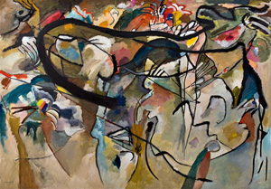 Wassily Kandinksy's Composition V (private collection, 1911)
