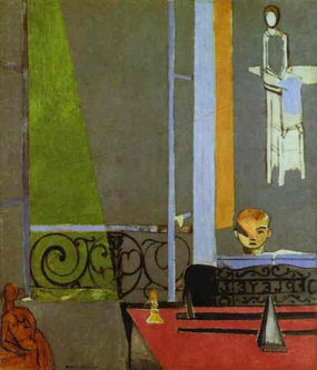 Henri Matisse's The Piano Lesson (Museum of Modern Art, 1916)