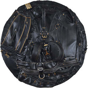 Charles McGill's Black Tondo II (Pavel Zoubok gallery, 2015)