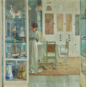 Carl Moll's White Interior (private collection/Neue Galerie, 1905)