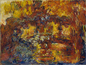 Claude Monet's Japanese Footbridge (Museum of Modern Art, c. 1920–1922)