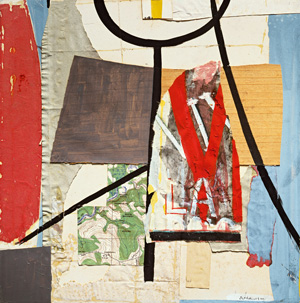 Robert Motherwell's View from a High Tower (photo by Dedalus Foundation/VAGA, private collection, 1944–1945)
