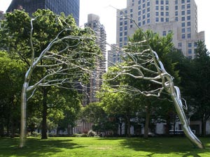 Roxy Paine's Conjoined (James Cohan Gallery, 2007)