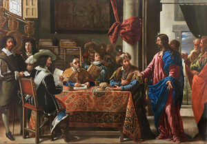 Juan de Pareja's The Calling of Saint Matthew (Museo del Prado, 1661)