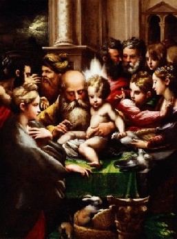 Parmigianino's Circumcision (Detroit Institute of Arts, c. 1523–1524)