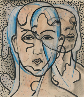 Francis Picabia's Transparency (photo by ARS, Jack Shear collection, c. 1932)