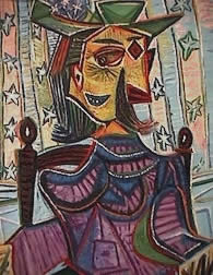 So who's the victim this time? Picasso's Portrait (Metropolitan Museum of Art, late 1930s)