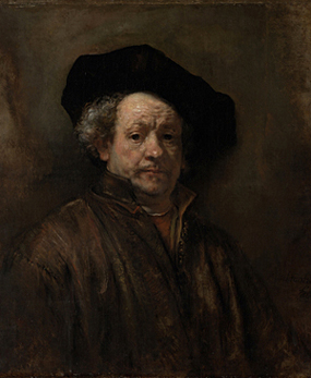 Rembrandt's Self-Portrait (Metropolitan Museum of Art, 1660)