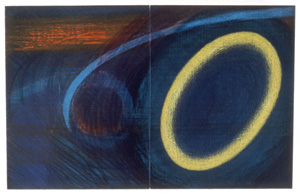 Dorothea Rockburne's Summer's Nighttime Sky (New York Studio School, 1993)