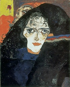Egon Schiele's Mourning Woman (Leopold Collection, 1912)
