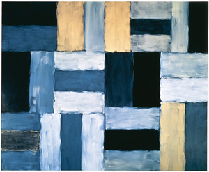 Sean Scully's Wall of Light Desert Night (Museum of Modern Art, Forth Worth, 1999)