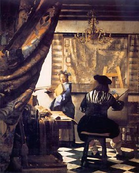 Jan Vermeer's The Art of Painting (Kunsthistorisches Museum, Vienna, c. 1670)