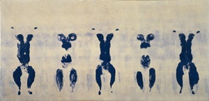 Yves Klein's Untitled Anthropometry (Hirshhorn Museum and Sculpture Garden, 1960)