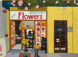 Hilary Pecis's Sharon Flowers (David Kordansky gallery, 2024)